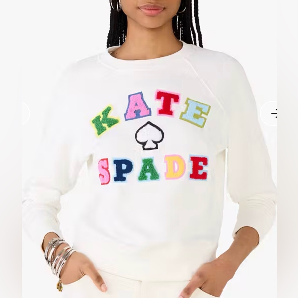 Kate Spade New York Logo Sweatshirt - Sz M